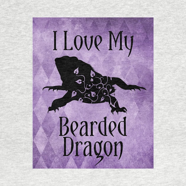 Bearded Dragon -  I Love My Bearded Dragon by allthumbs